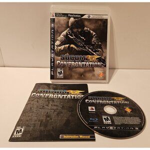 SOCOM: U.S. Navy SEALs Confrontation (Sony PlayStation 3, 2008) PS3 Complete CIB